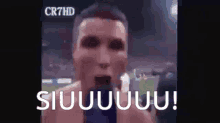 This is the Avatar Image for the SIUM!!!!!!! LITERALLY EFFECT (Cristiano Ronaldo Voice) (40000) AI Voice and Text to Speech Generator
